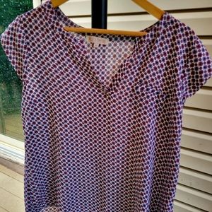 Womens cap sleeve blouse xl
